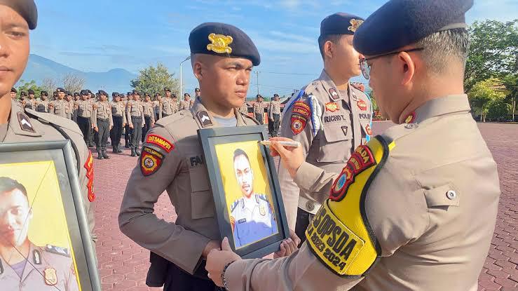 Disersi Dominasi PTDH Personel Polda Sulteng Tahun 2024
