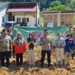 Polres Aceh Selatan Launching Penanaman Serentak Pekarangan Pangan Bergizi