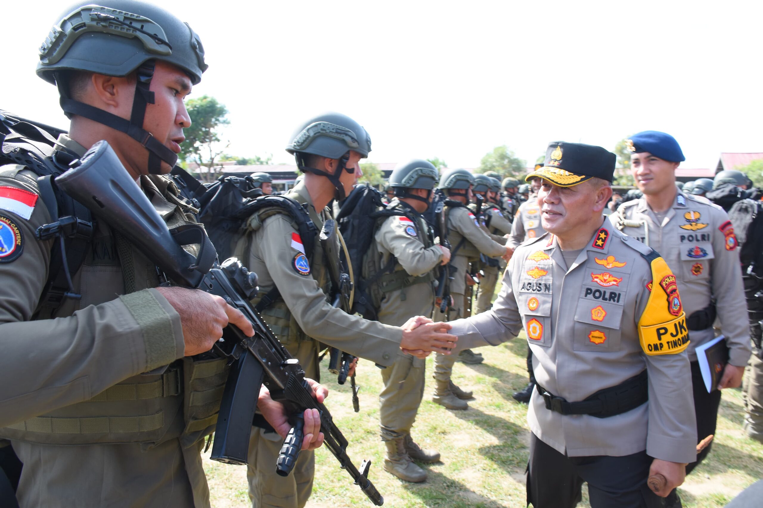 Kapolda Sulteng Apresiasi Keberhasilan Personel Brimob dalam Operasi Damai Cartenz Papua