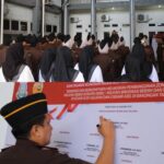 Kejari Aceh Selatan dan Cabjari Aceh Selatan di Bakongan Gelar Apel Penandatanganan Pakta Integritas Menuju WBK dan WBBM