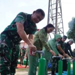 Kunjungi Kodam Iskandar Muda, Kasad Resmikan Sumur Bor TNI Manunggal Air di Dayah Madinatuddiniyah Nurul Huda Aceh Utara