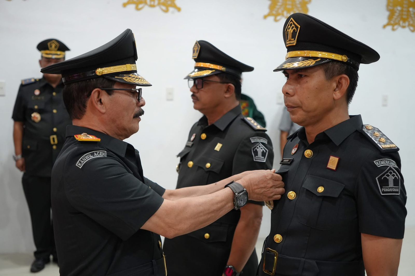 Pesan Kakanwil Kemenkum Aceh Saat Lantik Pejabat Manajerial dan Non Manajerial