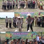 Polres Aceh Selatan Gelar Penanaman Jagung Serentak Satu Juta Hektar