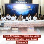 Polri Amankan 4 Tersangka Judol Alirkan Dana ke Hotel Aruss Semarang