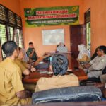 Wujudkan Ketahanan Pangan, Babinsa Koramil 13/Kluet Timur Gelar Musyawarah Bersama BPP dan PLL