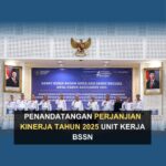 Penandatangan Perjanjian Kinerja Tahun 2025 Unit Kerja BSSN