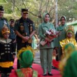 Pangdam IM dan Ketua Persit KCK Daerah Iskandar Muda Kunjungan Kerja ke Rindam IM