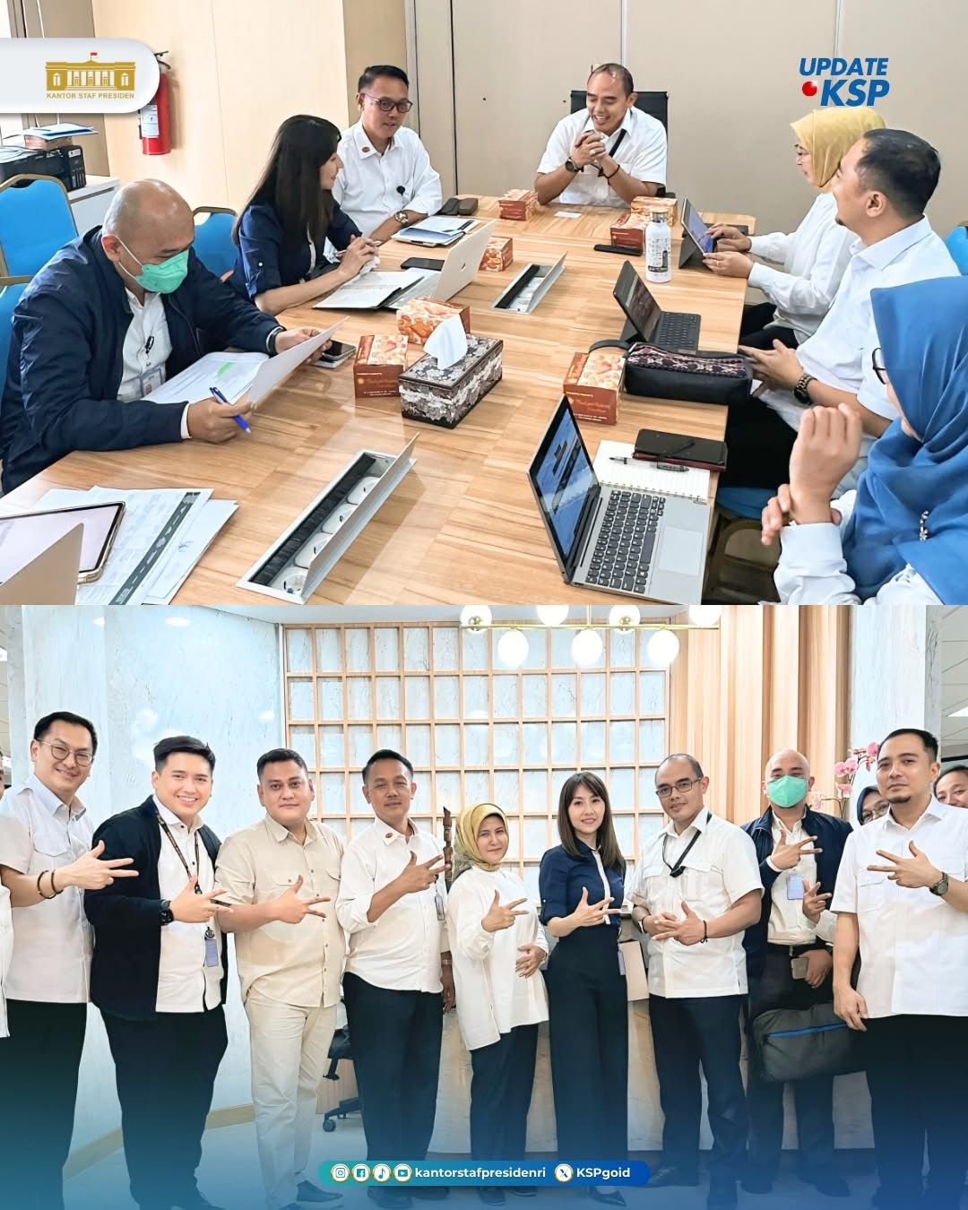 Deputi V KSP Agenda Koordinasi Pra-Penajaman Program Prioritas Nasional