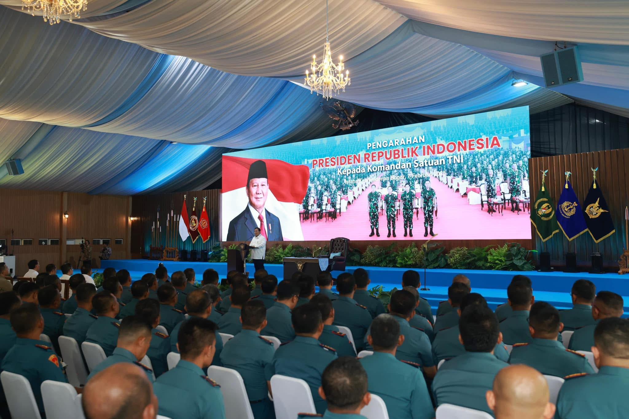 Presiden Prabowo Tegaskan Pentingnya Kekuatan Pertahanan Dalam Menjaga Kedaulatan Negara