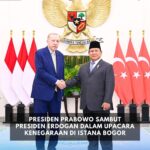 Presiden Prabowo Sambut Presiden Erdogan Dalam Upacara Kenegaraan Di Istana Bogor