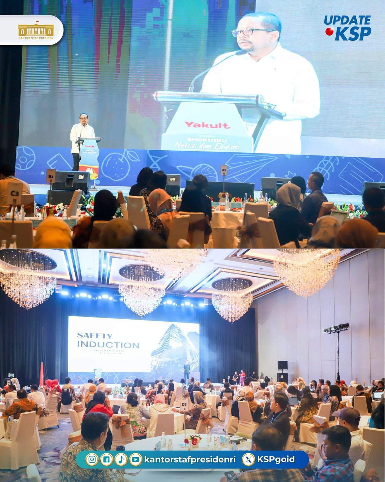 Wakil KSP Buka Seminar Shokuiku: Nutrisi dan Edukasi di Jakarta