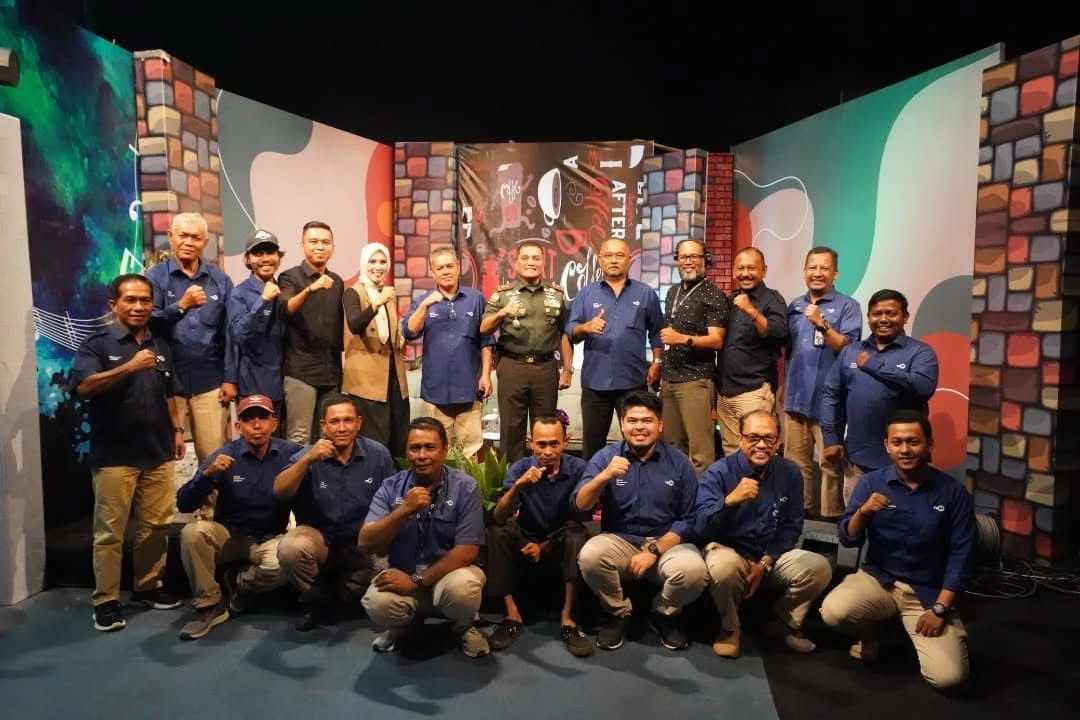 Pangdam Iskandar Muda Ucapkan Selamat HUT Ke-32 TVRI Aceh