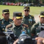 Pangdam IM Pimpin Upacara Penyerahan Tugas Satuan PMK Yonif 117/KY serta Alih Kodal Yon Komposit PRCPB