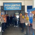 Kunjungi Posyan Ops Ketupat Seulawah 2025, Wakapolres Aceh Selatan Cek Kesiap Siagaan Personil