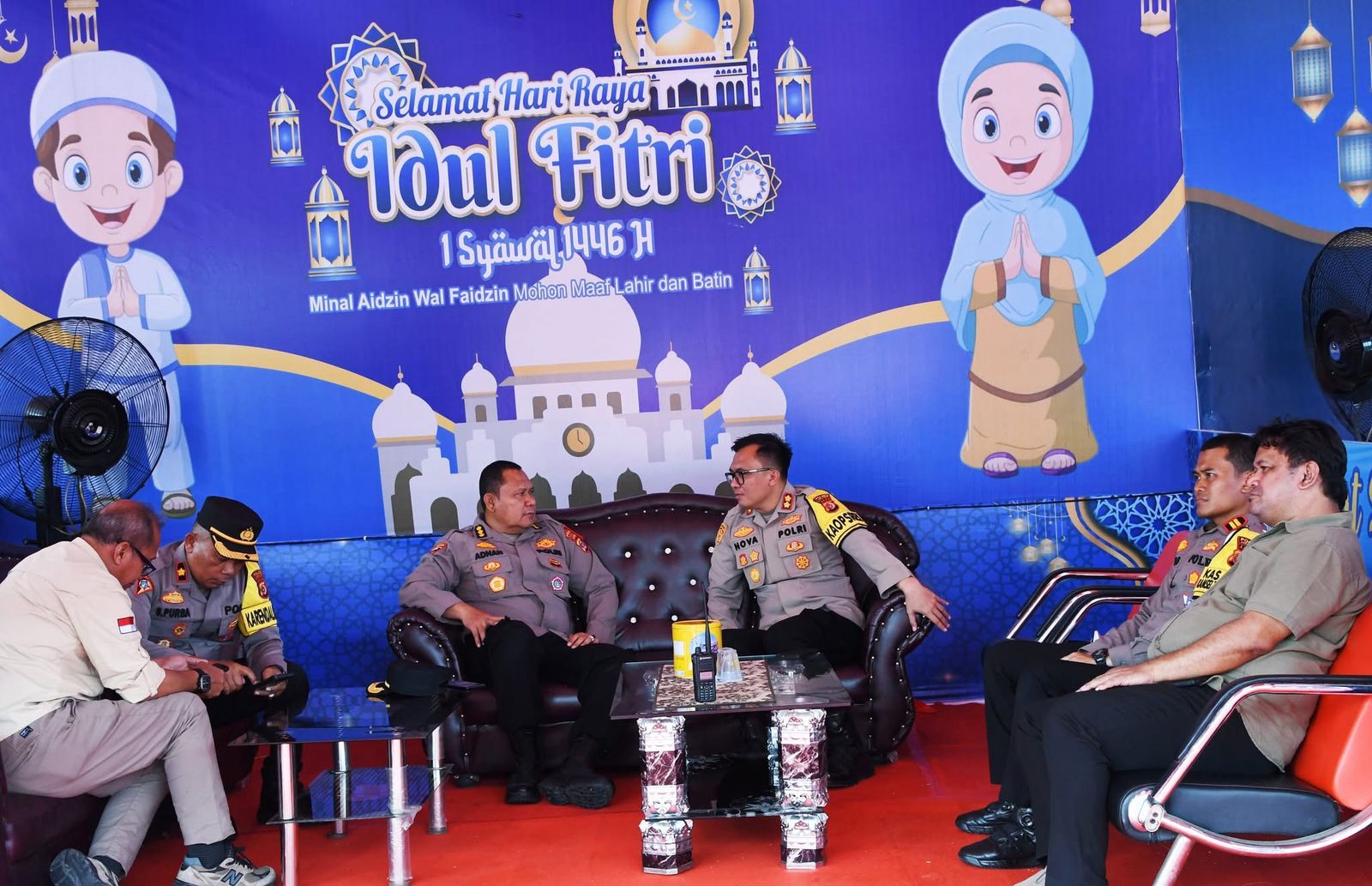 Kapolres Aceh Timur Sambut Tim Supervisi Operasi Ketupat Seulawah 2025 Polda Aceh