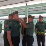 Dandim 0107/Aceh Selatan Pimpin Upacara Korp Raport Kenaikan Pangkat, Penerimaan Personel Baru dan Purna Tugas