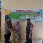 Bhabinkamtibmas Polsek Samadua Kawal Penyaluran BLT-DD