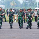 Jelang Upacara Tradisi Kehormatan Militer, Panglima TNI Cek Kesiapan di Batujajar