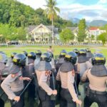 Polres Aceh Selatan Mantapkan Kekuatan Dalmas Melalui Latihan Rutin