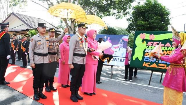 Polres Aceh Timur Gelar Lepas Sambut Kapolres