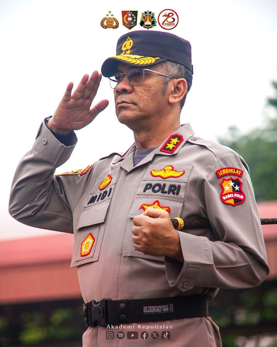 Gubernur Akpol Pimpin Upacara Kesadaran Nasional di Lapangan Bhayangkara