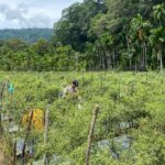 Bhabinkamtibmas Polsek Labuhanhaji Timur Dukung Ketahanan Pangan, Sambangi dan Beri Motivasi ke Warga