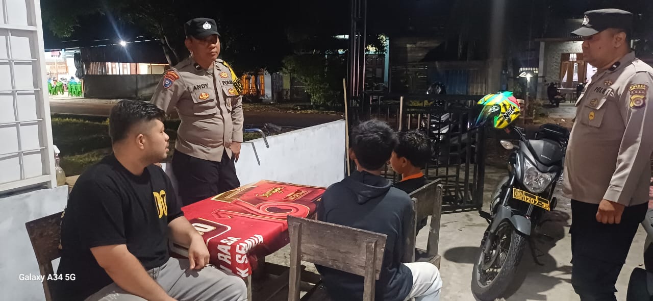 Polsek Kluet Utara Intensifkan Patroli Malam, Cegah Kriminalitas di Jam Rawan