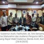 Wagub Fadhlullah Terima Silaturahmi Pengurus Masyarakat Ekonomi Syariah Aceh