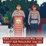 Buka Jambore Karhutla Riau 2025, Kapolri Ajak Masyarakat Jaga dan Lestarikan Lingkungan