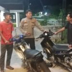 Personel Polsek Samadua Gelar Patroli Malam di Jam Rawan, Berikan Himbauan Kamtibmas kepada Remaja