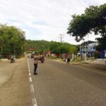 Personel Polsek Tapaktuan Laksanakan Gatur Pagi, Pastikan Kelancaran dan Keamanan Lalu Lintas