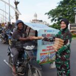 Kodam Iskandar Muda berbagi, 197 Paket Makan gratis dibagikan