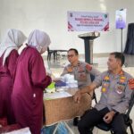 Pemeriksaan Kesehatan Berkala Personel Polres Aceh Jaya Oleh Tim Biddokkes Polda Aceh