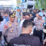 Kapolres Langsa Pimpin Pengamanan Aksi Damai HMI di PLN UP3 Langsa