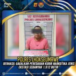 Satresnarkoba Polres Lhokseumawe Gagalkan Peredaran 1.912 Butir Ekstasi, Kurir Ditangkap di Aceh Timur