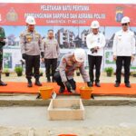 Kapolri Ground Breaking Asrama Polresta Samarinda, Komitmen Polri Tingkatkan Pelayanan kepada Masyarakat