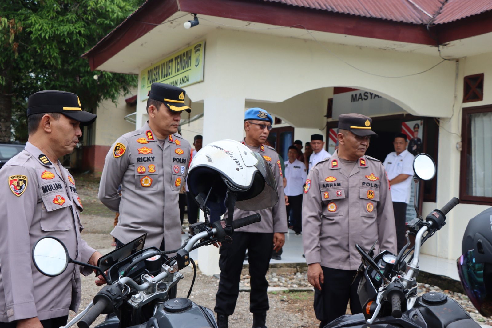 Kapolres Aceh Selatan Lanjutkan Kunker ke Polsek Kluet Utara dan Kluet Tengah