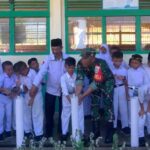 Berkat Program TMMD, MIN 2 Labuhanhaji Timur Nikmati Air Bersih