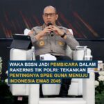 Waka BSSN Jadi Pembicara Dalam Rakernis TIK Polri: Tekankan Pentingnya SPBE Guna Menuju Indonesia Emas 2045