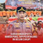 Polri Tegaskan Komitmen Berantas Premanisme, Meski Raih Kepuasan 67 Persen Publik
