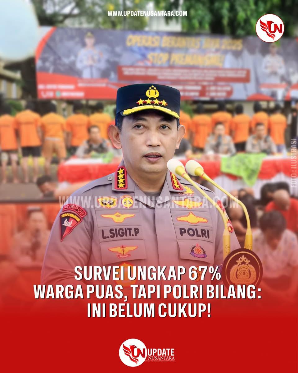 Polri Tegaskan Komitmen Berantas Premanisme, Meski Raih Kepuasan 67 Persen Publik