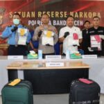 Gagal Terbang, Polresta Banda Aceh Amankan 5 kg Sabu di Bandara SIM