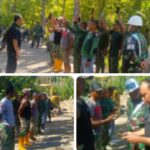 Berantas Judi Online, Satgas TMMD ke-124 Kodim 0107/Aceh Selatan Lakukan Pengecekan HP Personel