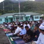 ‎Kodim 0107/Aceh Selatan Gelar Shalat Idul Adha Bersama Masyarakat di Lapangan Makodim