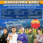 Pangdam IM: “Akper Kesdam IM Cetak Kader Tenaga Kesehatan Yang Disiplin dan Berintegritas.”