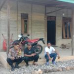 Personel Polsek Trumon Timur Sambangi Masyarakat dan Sampaikan Himbauan Kamtibmas