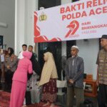Polda Aceh Gelar Bakti Religi di Masjid Subulussalam PLTD Apung