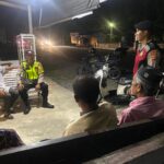 Patroli Malam Polsek Labuhanhaji Timur Ciptakan Situasi Aman Di Wilayah Rawan