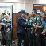 Keluarga besar Kodam IM sambut kepulangan Pangdam dan Ketua Persit KCK Daerah IM dari Ibadah Haji