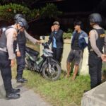 Antisipasi Gangguan Kamtibmas, Sat Samapta Rutin Gelar Patroli Malam